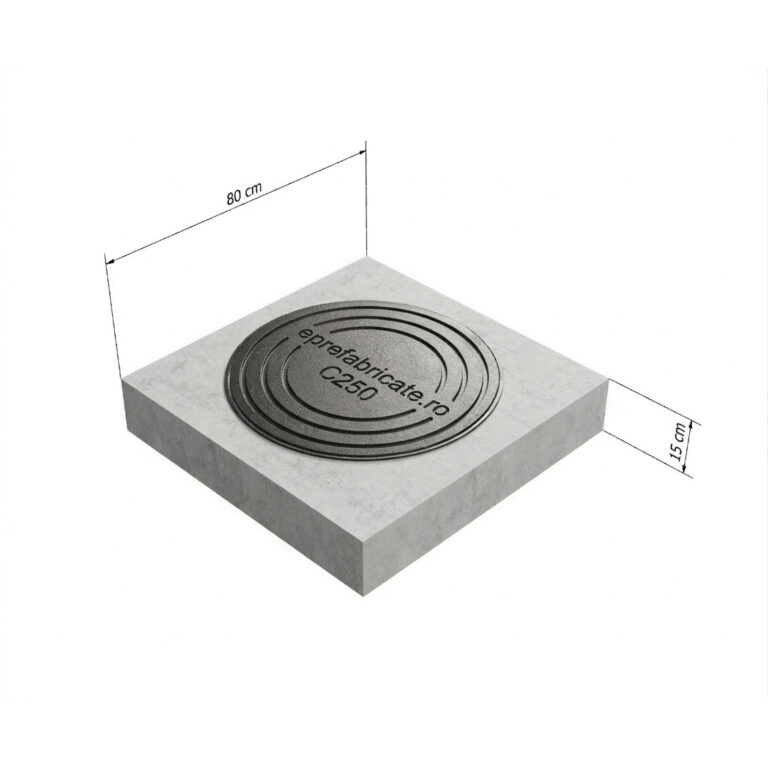 capac camin 80x80x15 C250
