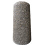 Bolard cilindric din beton cu aspect de marmura alba 25 x 40 cm Bolarzi - delimitatori ANDBAS SRL