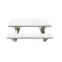 Jardiniera din beton cu aspect de piatra naturala 120x50x50 cm Jardiniere - ghivece ANDBAS SRL