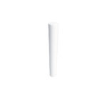 Bolard ciliindric alb din beton 9x90 cm