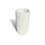 Ghiveci rotund din beton cu aspect de marmura alba D 50 x (h) 50 cm Jardiniere - ghivece ANDBAS SRL