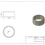 Inel bazin armat SPAU DN 200x100x15 cm