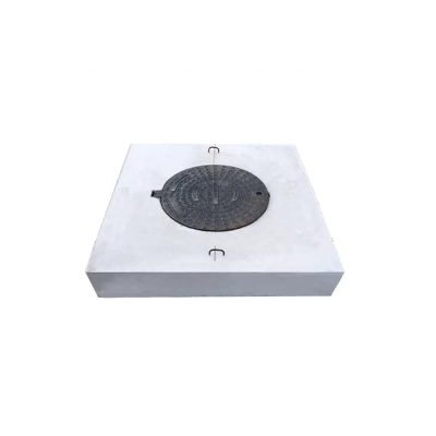 Capac camin din beton 130 cm cu rama din fonta B125, C250, D400