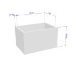 Camereta prefabricata armata 150x100x100x10 cm