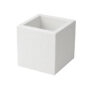 Ghiveci rotund din beton cu aspect de marmura alba D 50 x (h) 50 cm Jardiniere - ghivece ANDBAS SRL