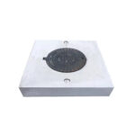 Placa de acoperire din beton armat cu capac carosabil